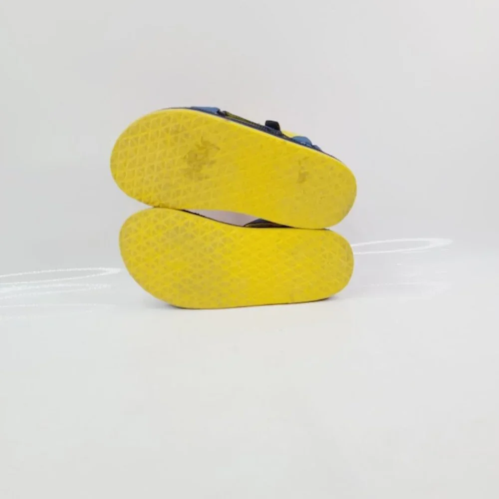 Teva Boy's Blue Yellow Original‎ Universal Outdoor Casual Sandal Size 3